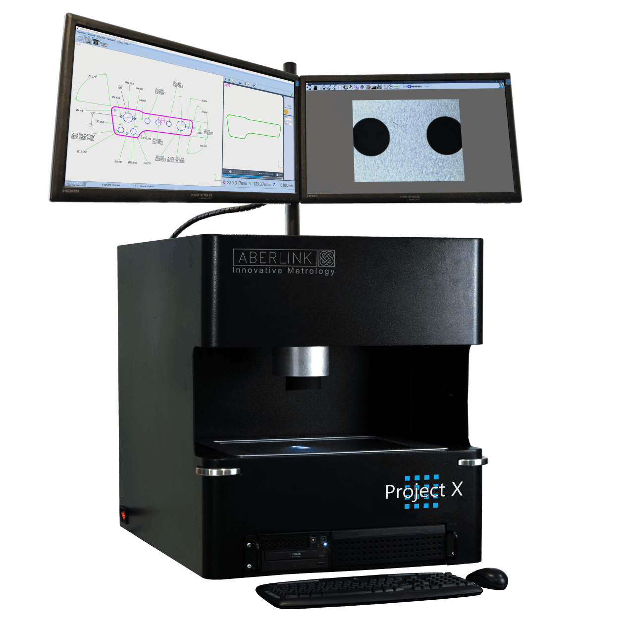 Máquina de medida por Visión Project X Aberlink