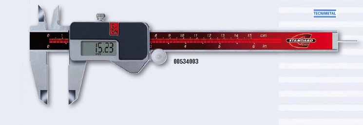 pie de rey digital standard gage